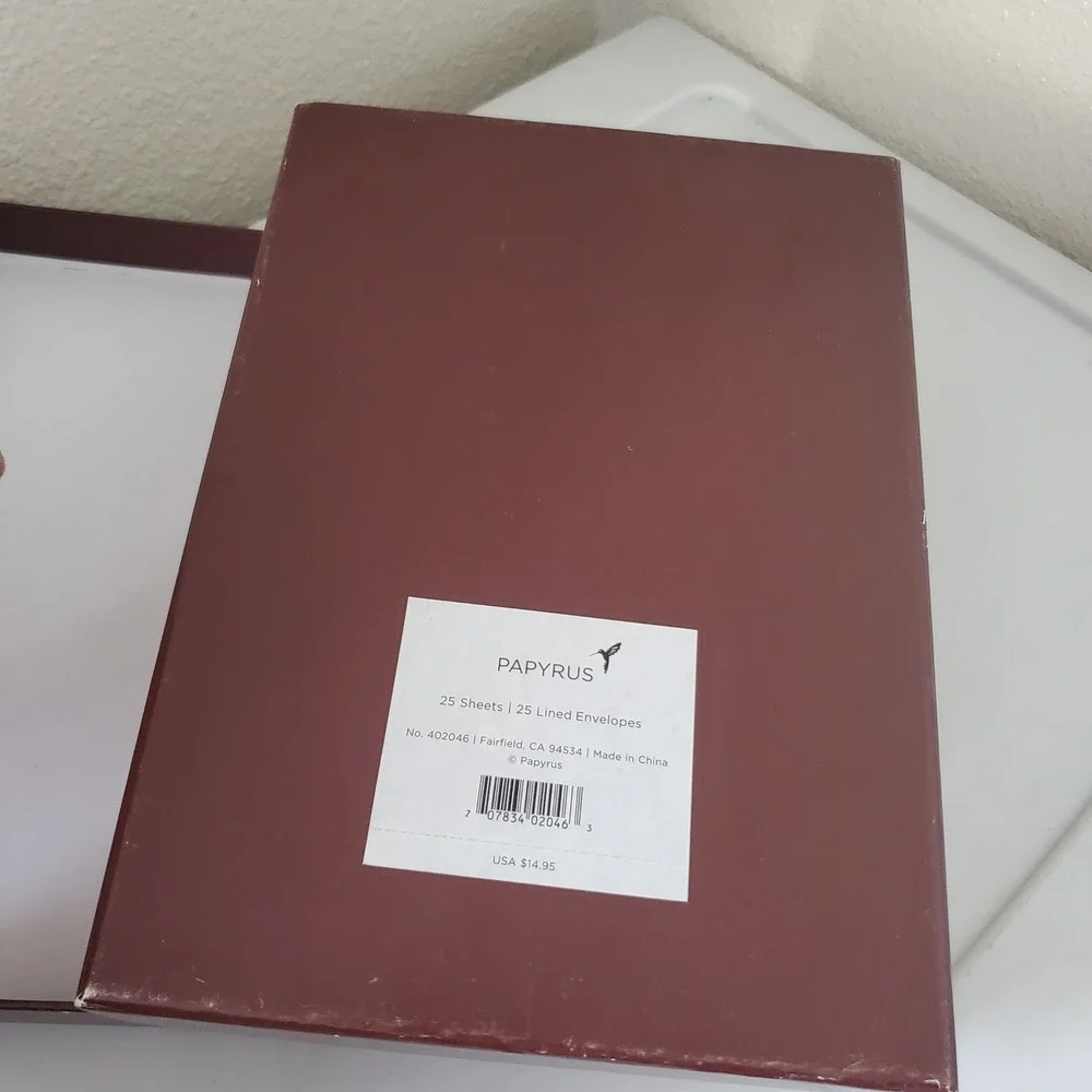 Papyrus boxed stationery
